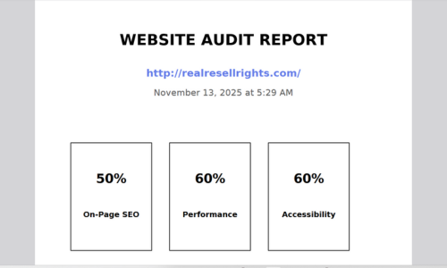 EEAT Audit Report - Page 1